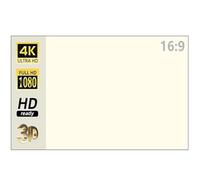 Écran de projecteur 60 72 84 100 120 130 en Grille Blanche Anti-lumière Angle Vision 160 ° écran réfléchissant Film extérieur intérieur(84 inch)