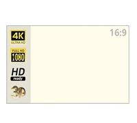 Écran de projecteur 60 72 84 100 120 130 Pouces, Grille Blanche, Anti-lumière, Angle Vision 160 °, écran réfléchissant, Film intérieur et extérieur(72 inch)