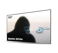 Écran de projecteur à Cadre Fixe AWOL VISION de 150'', Gain de pic de 1,3 DB, Amélioration de la qualité d'image de 80%, Ultra HD 4K / 8K, Écran de projecteur Mural à Montage Actif 3D, MW-150