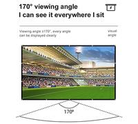 Écran de Projecteur, écran de Projecteur Extérieur HD Portable avec 18 Crochets et Conception Pliante pour Une Expérience Visuelle Plus Pratique et Une Image Plus Claire (120