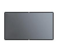 Écran de projecteur extérieur Premium | Écran de projecteur anti-rides anti-lumière 16:9 | 4K HD | Chiffons de projection vidéo portables de 60 à 130 pouces | Écran de cinéma extérieur D