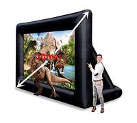 Écran de Projection, 1 0ft Air Gonflable en Nylon extérieur Blow Up Cinema Projecteur Film Screen for activités pour Home cinéma