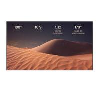 Écran de Projection à Cadre Fixe 100" XGIMI, 16: 9 HD, Compatible avec Les Vidéoprojecteurs à Longue focale XGIMI, Écran pour Cinéma Maison, Fête, Nuit de Cinéma, Commercial