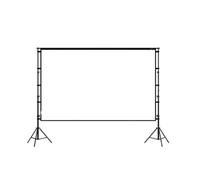 Écran de Projection à Double Support Triangulaire de 80 Pouces | Support multi-taille en option, double triangle, home cinéma(120inch--80ss)