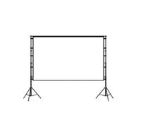 Écran de Projection à Double Support Triangulaire de 80 Pouces | Support multi-taille en option, double triangle, home cinéma(72inch--80ss)