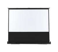 Écran de projection autoportant - Blanc mat - Avec 4K Full HD 3D Gain 1.2 - Pour bureau, présentations, écoles (80 en 16:9)