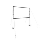 Écran de projection portable - vidaXL - 84 pouces - 16:9 - Polyester mat - 191x115 cm - 186x105 cm - Blanc