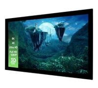 celexon Basic écran de Projection sur Cadre 90" | 200x113cm 16:9 | Écran cadre 4K à système emboîtable et toile tendue pour une excellente planéité, montage mural