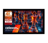 Écran de projection - CELEXON - Sur cadre basic - 240 x 135 cm - PV blanc mat