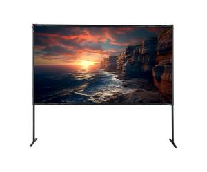 Écran de projection celexon sur cadre mobile basic 221 x 124 cm, 100"