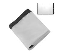 Écran de projection d'extérieur en polyester, pliable HD, écran léger, anti-plis à bords plats pour home cinéma, voyage, camping, tablette