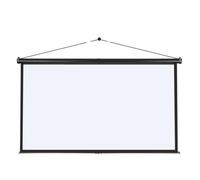 Écran de Projection, Écran De Bureau Portable 16:9 50 Pouces/Mini Projecteur LED Facile À Transporter, Adapté Aux Réunions Théâtre Privées, Pliable pour Le cinéma Maison