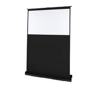 Écran de projection électrique noir en toile, compatible 4K et 8K Ultra HD, angle de vision 160°, rapport d'aspect 16:9, idéal pour home cinéma, chambre à coucher et salle de conférence