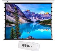 Ecran de projection électrique tendu Maclean MC-952 150" 4:3 mur ou plafond
