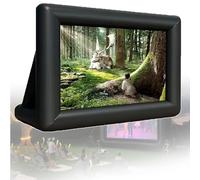 écran De Projection Gonflable Extérieur (7.3m),Géant Portable Cinéma Plein Air avec Souffleur,Projection Avant/Arrière 16:9,Tissu Oxford Résistant,pour Camping, Mariages,événements 16ft