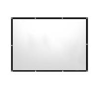 Écran de Projection HD en Polyester avec Cadre élastique - Reproduction d'image Claire comme du pour Le cinéma de Jardin et Les présentations - Matériau résistant à la déchirure pour Le Jour