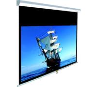 Lumene Écran de vidéoprojection manuel Capitol HD 170 C 16:9 Toile hautes performances bords noirs