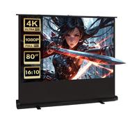 Écran de projection - Maclean - MC-212 - Portable au sol - 80 pouces - 16:10