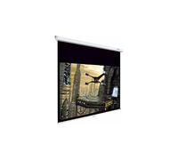 Lumene – Écran de projection manuel Plazza HD 170C 16/9 96 x 171 cm Blanc mat bords noirs