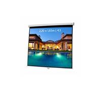 - Ecran de projection - montable sur mur, montable au plafond - 108" (275 cm) - 4:3 - Matte White