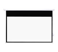Écran de projection motorisé 100 pouces, 16:9 4K HD - mural avec télécommande