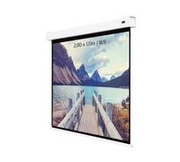 Ecran de projection motorisé à batterie 2,00 x 1,13m - Format 16:9