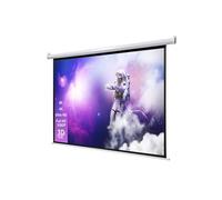 celexon Basic Écran de Projection motorisé 135" | 240x240 cm 1:1 | Écran Full-HD 4K pour Le Home Cinéma ou présentations de Bureau | adapté au Montage Plafond ou au Mur | télécommande Incluse