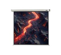 celexon Pro – Écran de projection motorisé 160×160 cm (1:1) 85" – Télécommande