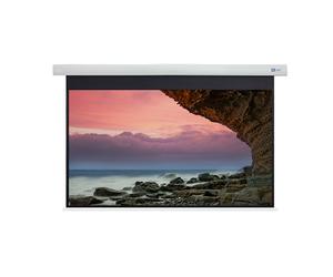 Écran de projection motorisé DELUXX Cinéma 177 x 99 cm, 80" - Fibre 4K MWHT