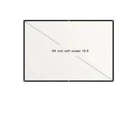 écran de Projection motorisé Écran de projecteur Portable HD 16:9, 60, 72, 84, 100, 120, 150 Pouces, pour Projection intérieure et extérieure videoprojecteur(84 inch)