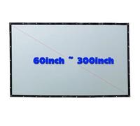 écran de Projection motorisé Écran de Projection arrière HD de Grande Taille, 100 à 300 Pouces, Tissu sans Cadre, Rideau de Projection arrière 16:9/4:3 en Option videoprojecteur(100 inch)