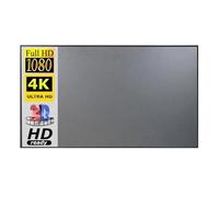 écran de Projection motorisé Écran de Projection écran Anti-lumière pour la Maison, l'extérieur, Le Bureau, écran de Projection Portable 3D HD videoprojecteur(100 inch)