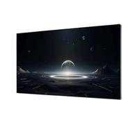 écran de Projection motorisé Projecteur Laser vidéo de cinéma Maison de Grande Taille de 72 à 150 Pouces, écran 4k à Cadre Fixe pour Salon et Bureau videoprojecteur(133 inch)