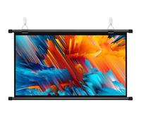 Écran De Projection Mural TV Et Home Cinema Toile Vidéo Projecteur 16:9 4K HD, Écran De Projection Portable Peut Être Facilement Enroulé, L'écran De Cinéma Anti-Plis Ecran Projecteur(16:9,40")