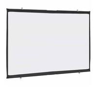 vidaXL Écran de projection mural 50 pouces 16:9 Polyester blanc mat 117x70 cm