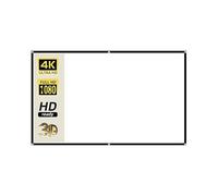Écran de Projection Pliable Portable Haute densité, Rapport 16:9, 1080P 3D 4K HD, projecteur Film 60 72 84 92 100 120 150 Pouces(84 inch)