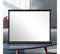 Ecran De Projection Portable 4:3/16:9, Écran De Projection De Table，Ecran De Projection Sur Pied, Écran De Projection Manuel Écran De Projecteur Pour Intérieur Extérieur, 30" , 40" , 50"(16:9,30")