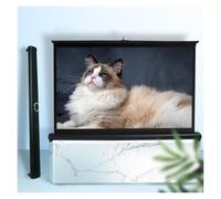 Écran de Projection Portable, Écran de Projection 4K HD, Installation en 5 Secondes, 20 à 50 Pouces, 16 x 9/4 x 3(16:9 50inch)