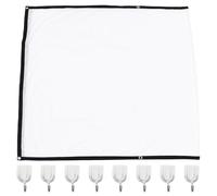 Écran de Projection Portable en Polyester Blanc, Installation Facile | Qualité D’image Haute Définition, Léger et Amovible, pour Business et Gaming, Usage Domestique