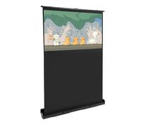 Écran de Projection Pull-up Portable écran de Projection Professional Écran de Vidéoprojecteur,pour Salles de Projection Domestiques, Chambres, Salles de Réunion (60" 16:9)