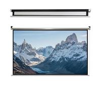 Écran de projection rabattable 60/72 pouces 4K HD pliable anti-plis Format 16:9 et 4:3 Angle de vision 160° pour Home Cinéma et salle de classe