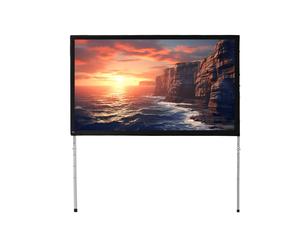 Écran de projection sur cadre celexon Mobil Expert 406 x 228 cm, projection de face