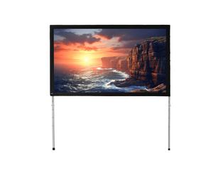 Écran de projection sur cadre celexon Mobil Expert 406 x 228 cm, projection par l'arrière