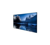 Ecran de projection sur cadre DELUXX Cinéma SlimFrame à toile Haut Contraste 221 x 124 cm, 100" - DARKVISION