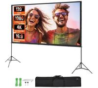 Écran de Projection sur Pied - VEVOR - Toile de Projection sur Trépied Portable 120 pouces 16:9 pour Vidéoprojecteur