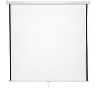 ECRAN DE PROJECTION - TECTAKE - Écran de Projection pour Vidéoprojecteur Enroulable 110""/ 280 cm de Diagonale - Blanc
