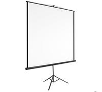 Ecran de projection Extensible avec un Trépied stable et Pliable blanc