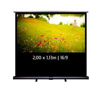 Ecran de projection transportable Pull Up 2,00 x 1,13m - Format 16:9