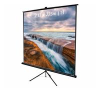 Ecran de Projection trépied 2,13 x 2,13m - Format 1:1