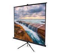 Ecran de projection trépied 2,13x2,13m 1:1